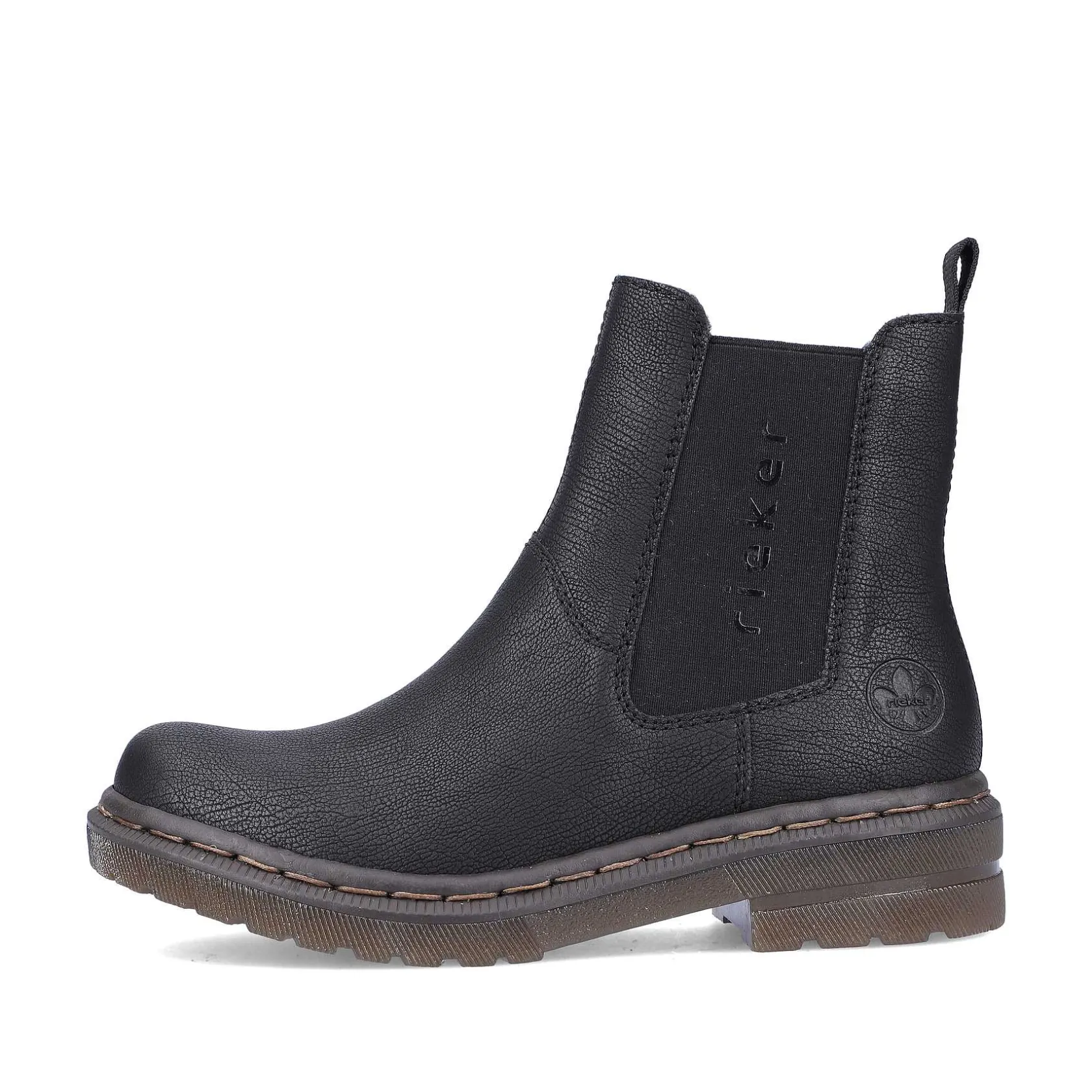 Rieker Ankle Boots & Boots-Women'S Chelsea Boots Asphalt Black