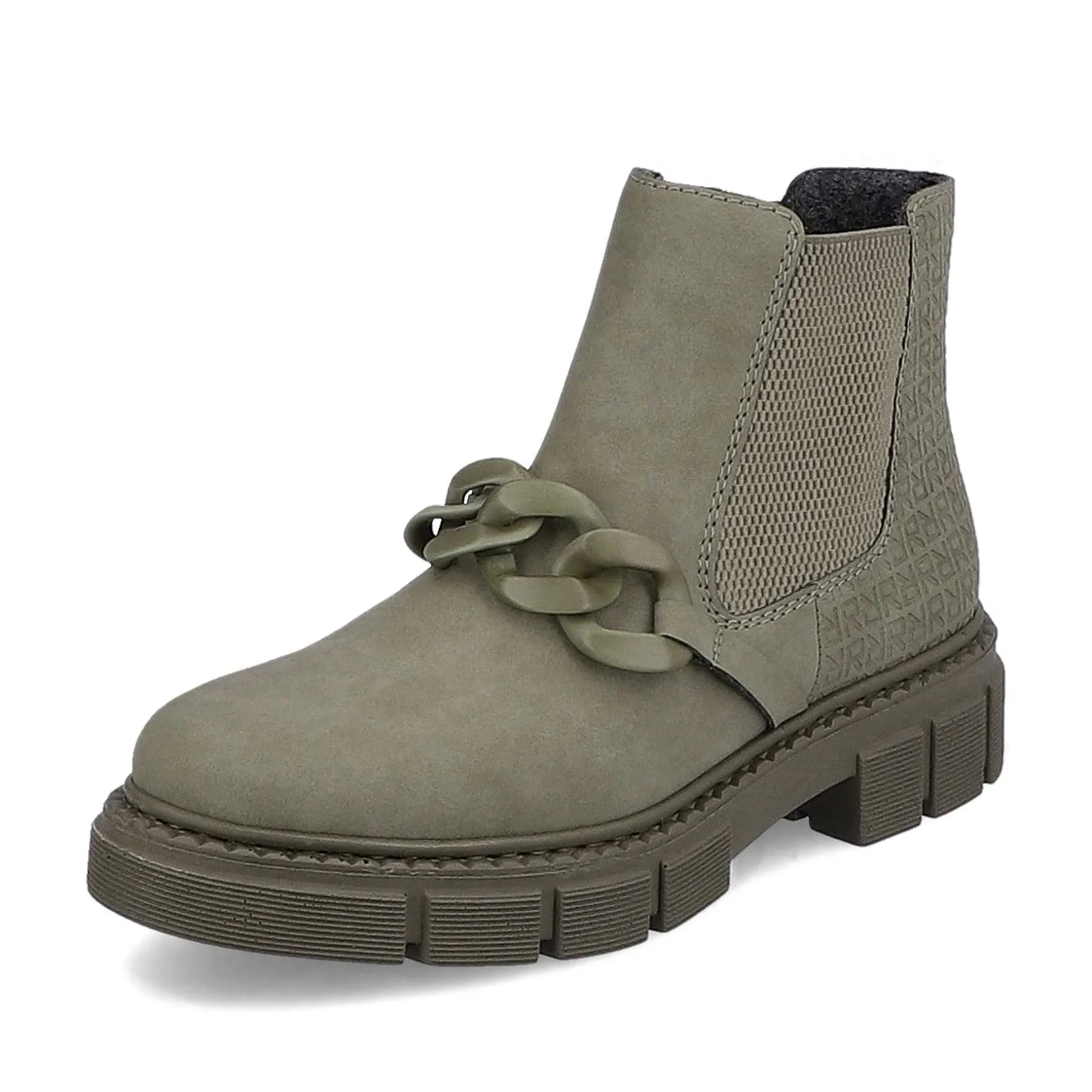 Rieker Ankle Boots & Boots-Women'S Chelsea Boots Army Green