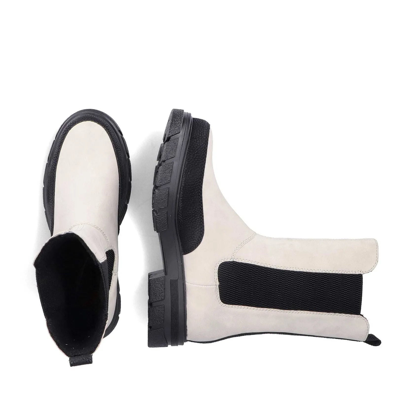 Rieker Ankle Boots & Boots-Women'S Chelsea Boots Cream White