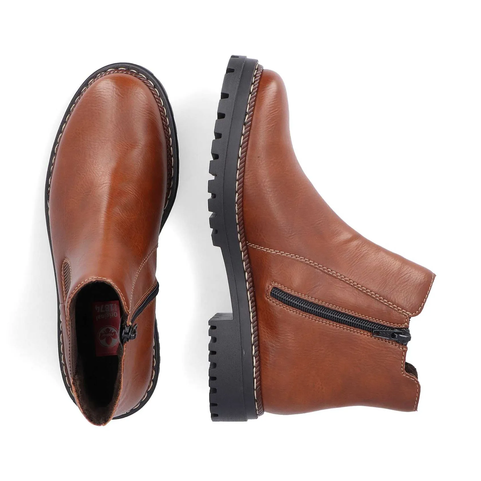 Rieker Ankle Boots & Boots-Women'S Chelsea Boots Fox Brown