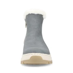 Rieker Ankle Boots & Boots-Women'S Chelsea Boots Grey-Blue-Beige