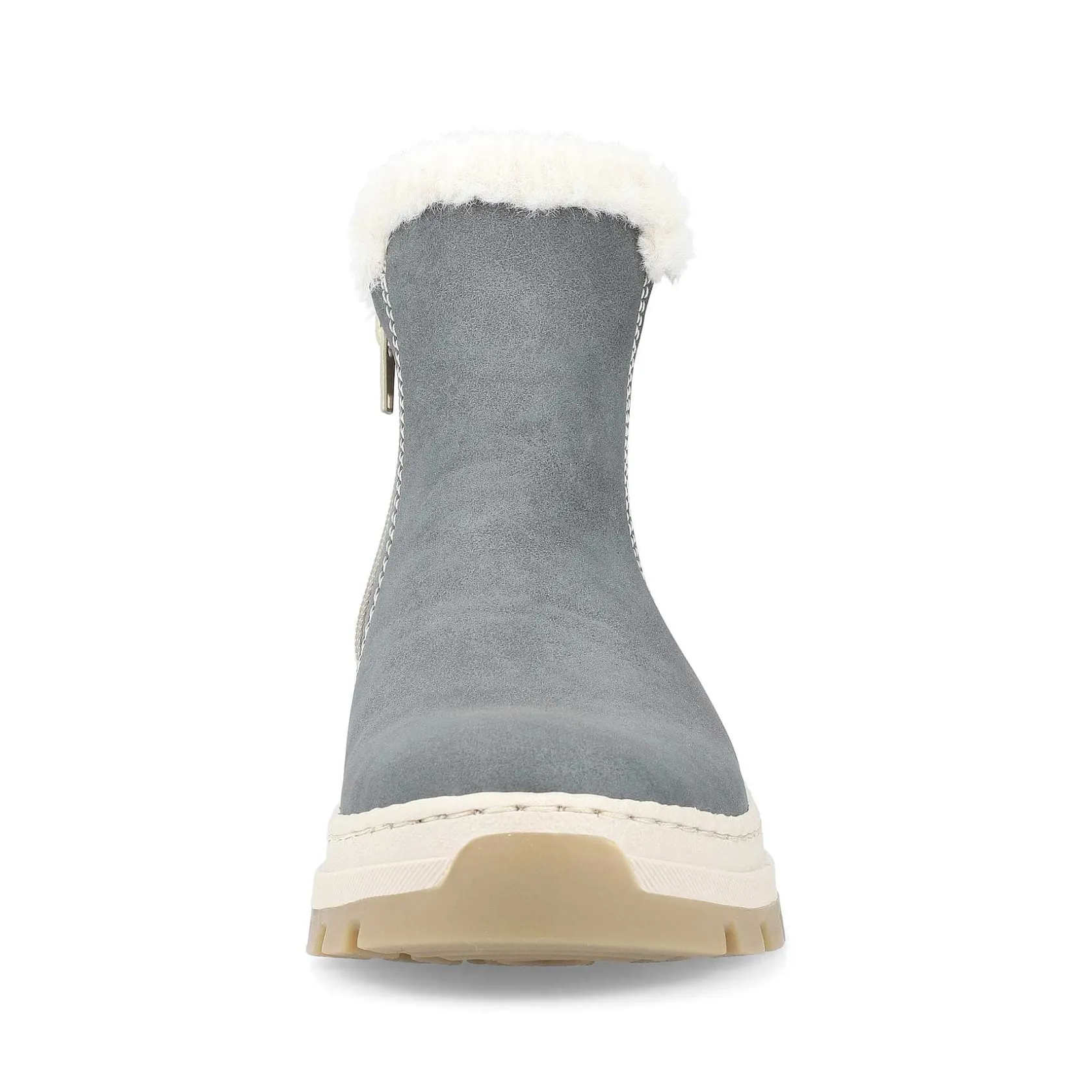 Rieker Ankle Boots & Boots-Women'S Chelsea Boots Grey-Blue-Beige
