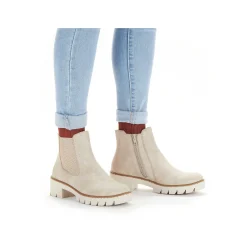 Rieker Ankle Boots & Boots-Women'S Chelsea Boots Sand Beige