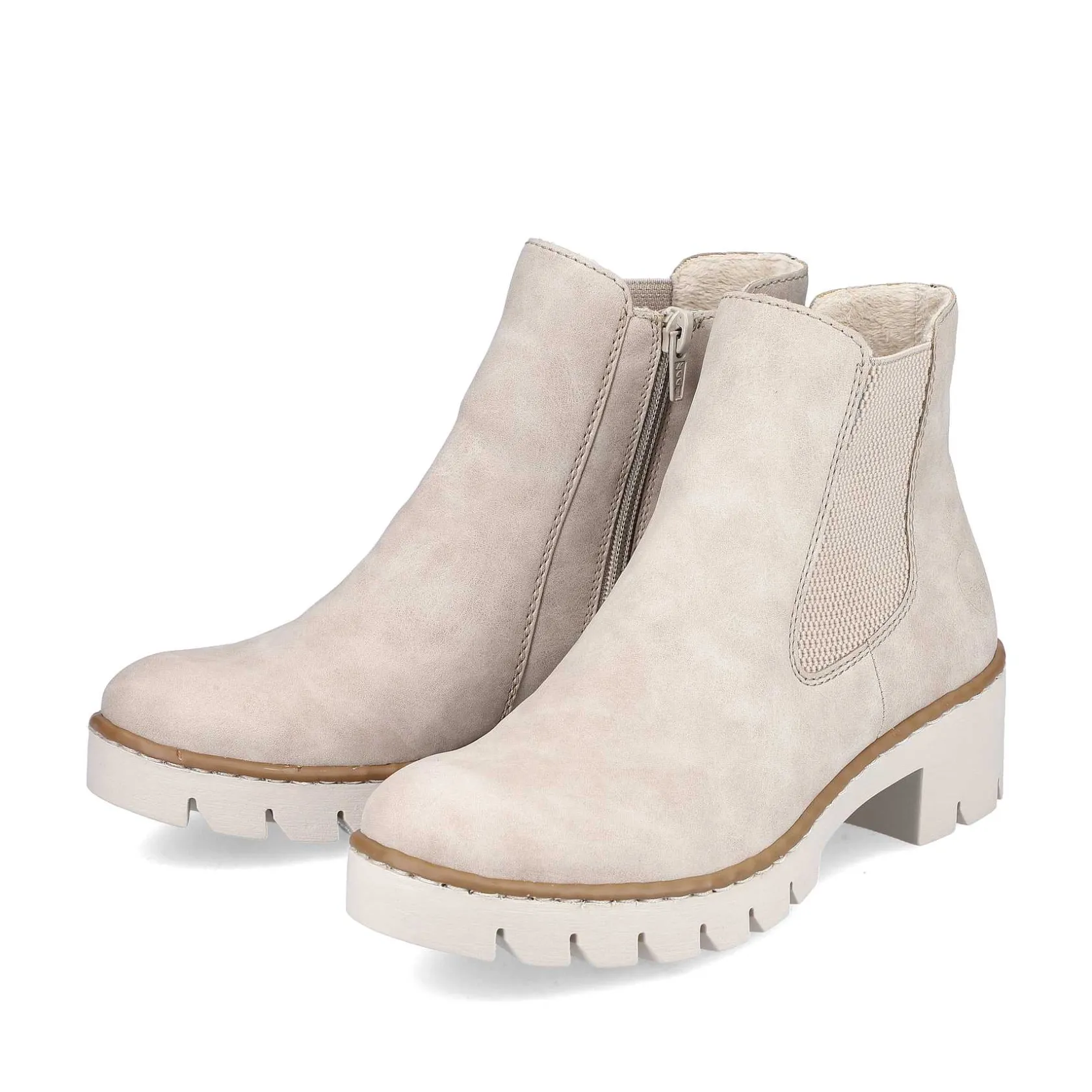 Rieker Ankle Boots & Boots-Women'S Chelsea Boots Sand Beige