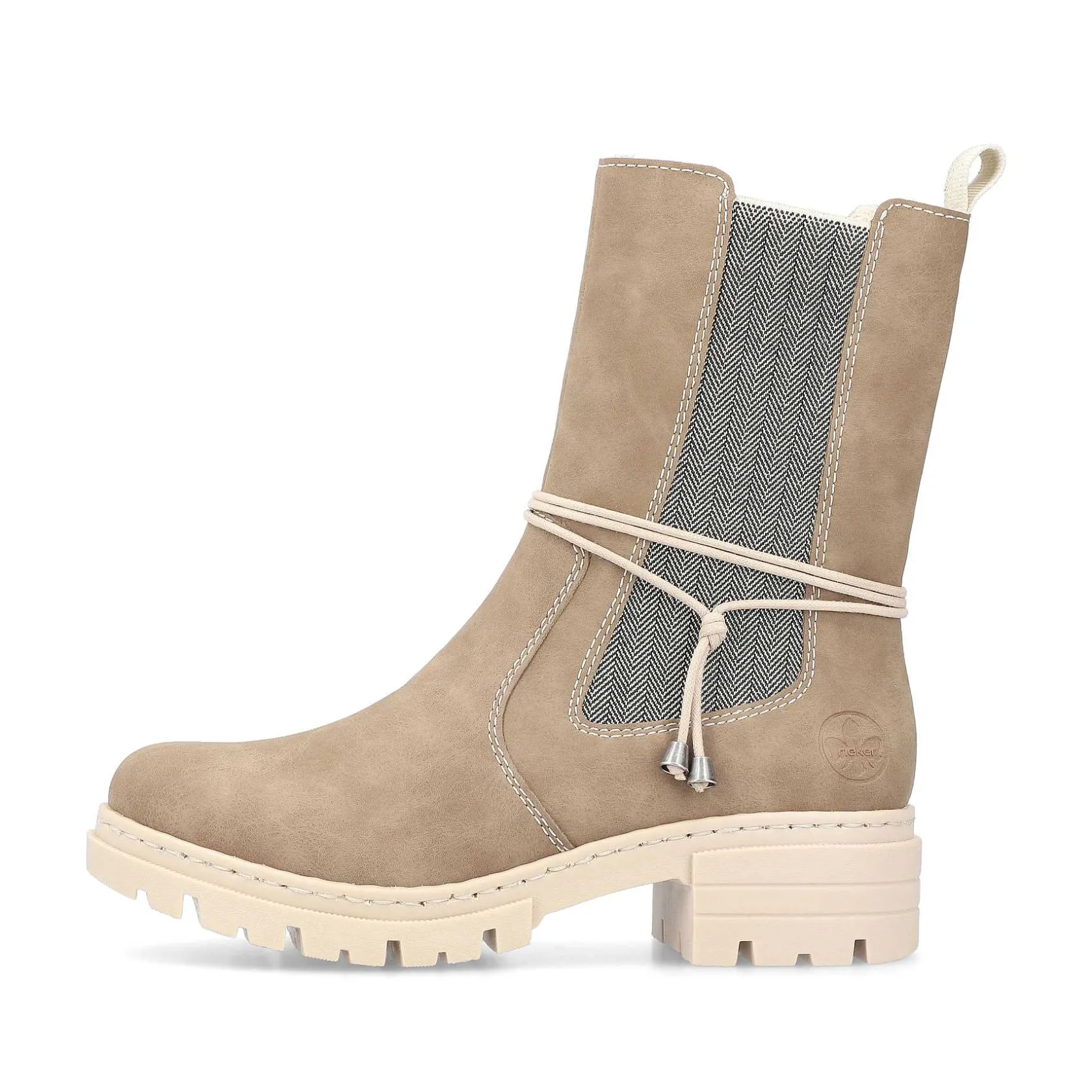 Rieker Ankle Boots & Boots-Women'S Chelsea Boots Beige Brown