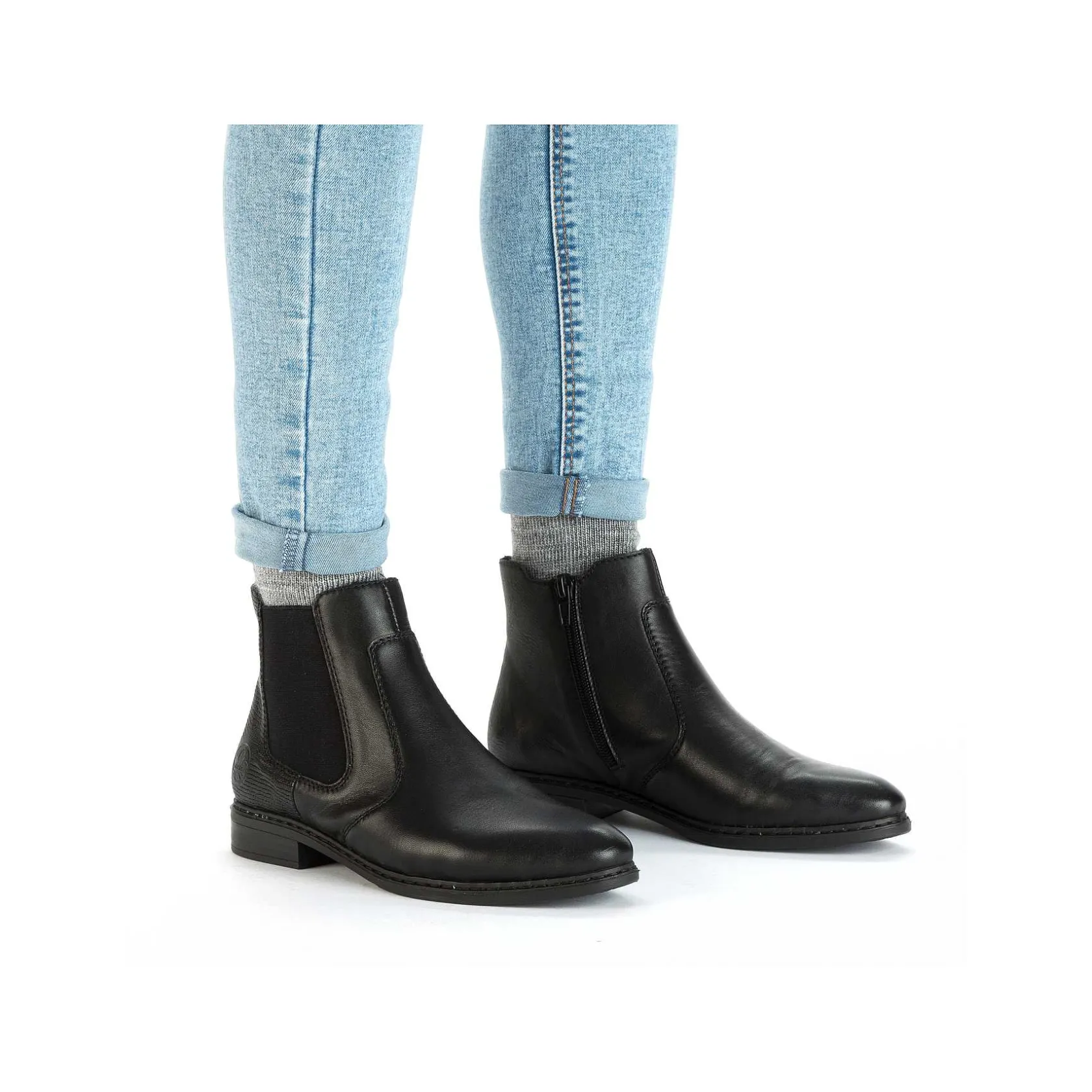 Rieker Ankle Boots & Boots-Women'S Chelsea Boots Night Black