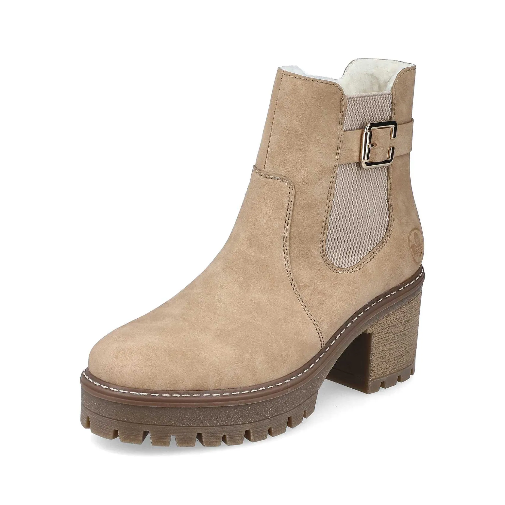 Rieker Ankle Boots & Boots-Women'S Chelsea Boots Brown Beige