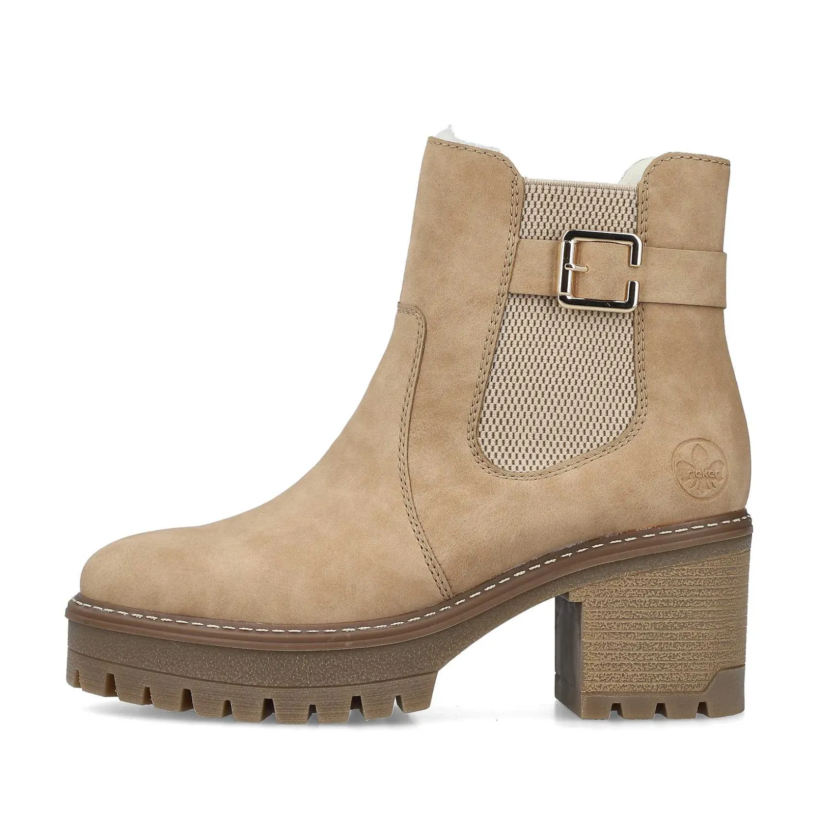 Rieker Ankle Boots & Boots-Women'S Chelsea Boots Brown Beige