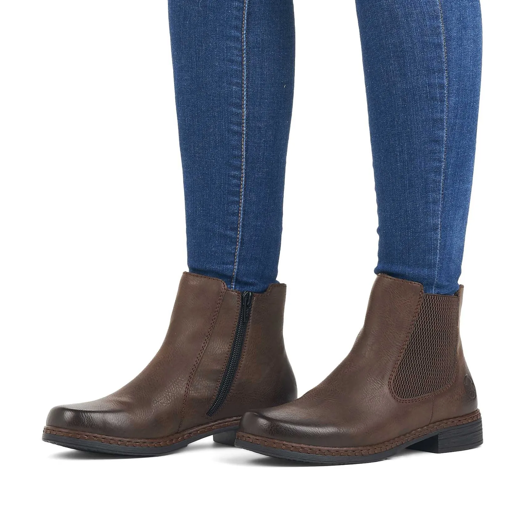 Rieker Ankle Boots & Boots-Women'S Chelsea Boots Nut Brown