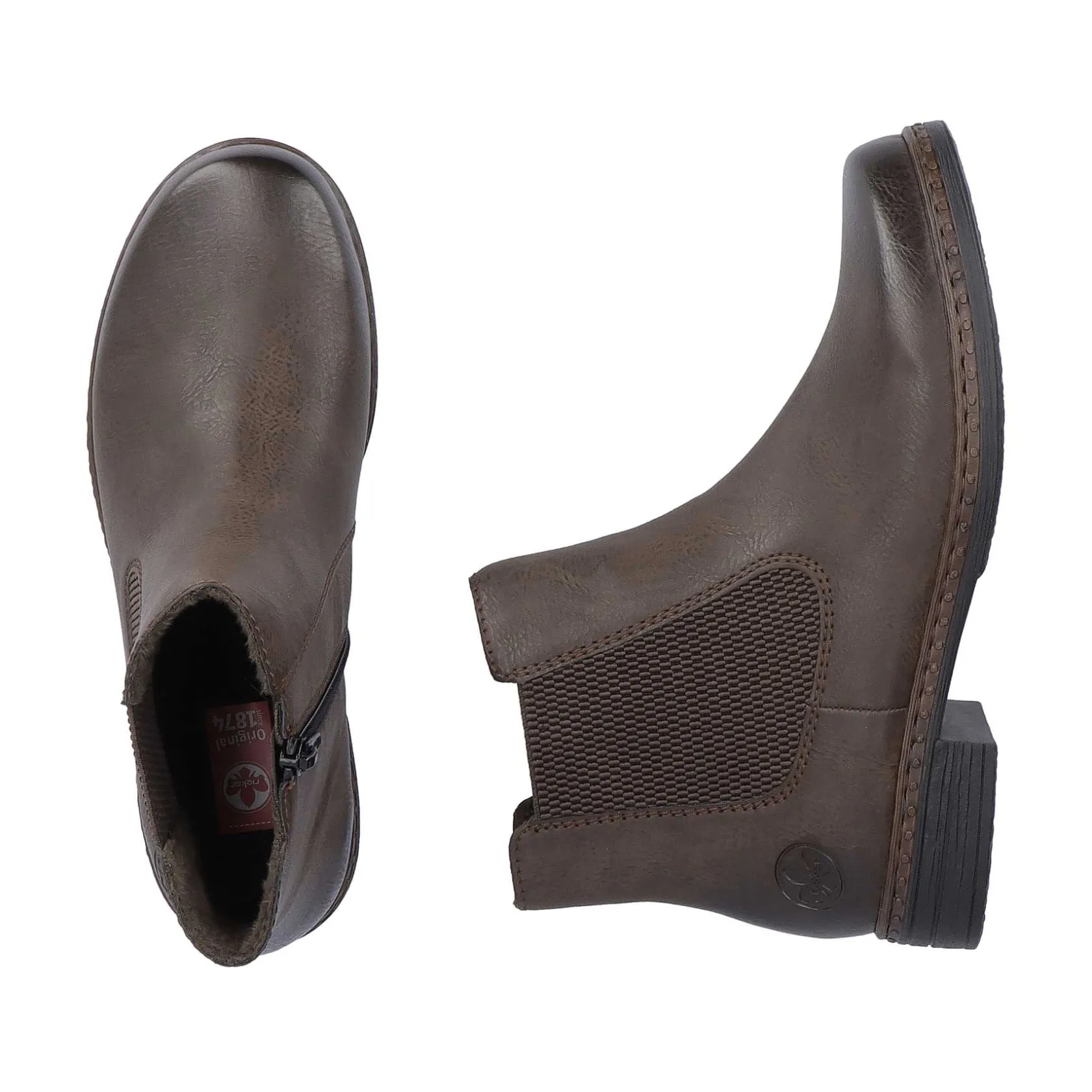 Rieker Ankle Boots & Boots-Women'S Chelsea Boots Nut Brown