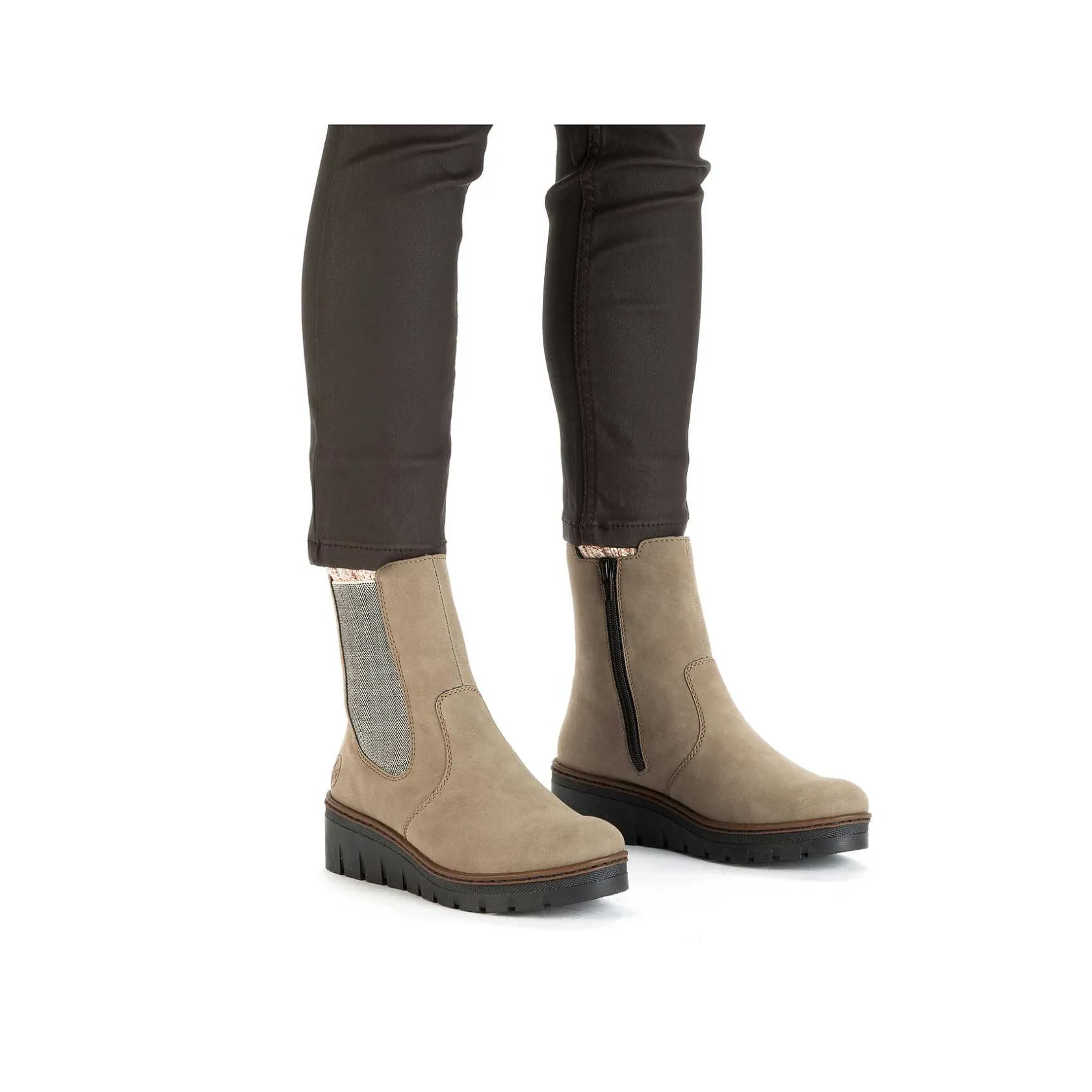 Rieker Ankle Boots & Boots-Women'S Chelsea Boots Champagne