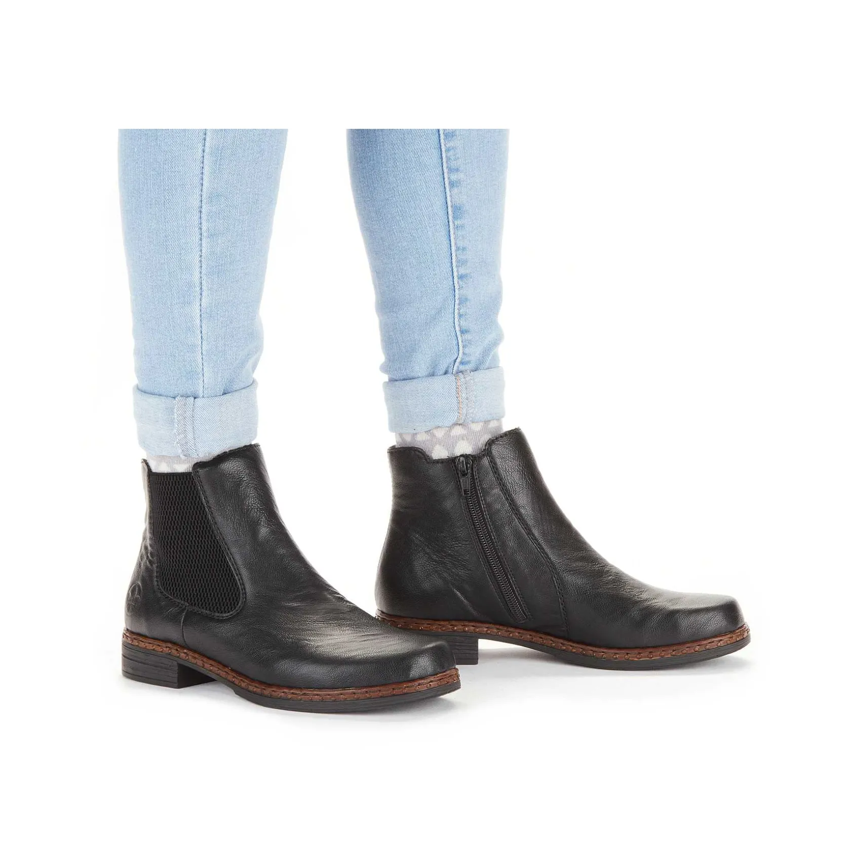 Rieker Ankle Boots & Boots-Women'S Chelsea Boots Night Black