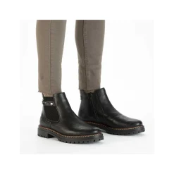 Rieker Ankle Boots & Boots-Women'S Chelsea Boots Night Black