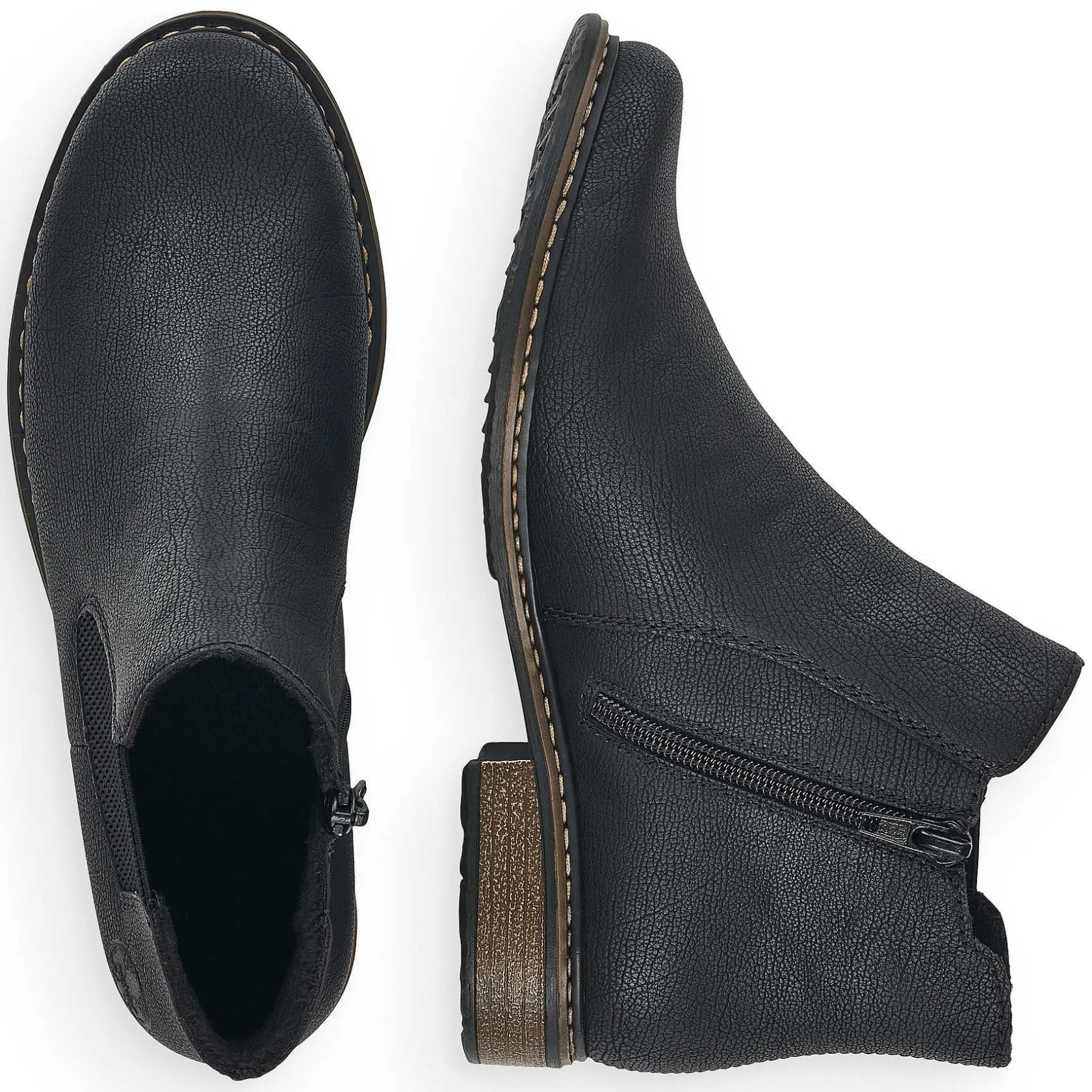 Rieker Ankle Boots & Boots-Women'S Chelsea Boots Jet Black