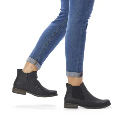 Rieker Ankle Boots & Boots-Women'S Chelsea Boots Jet Black