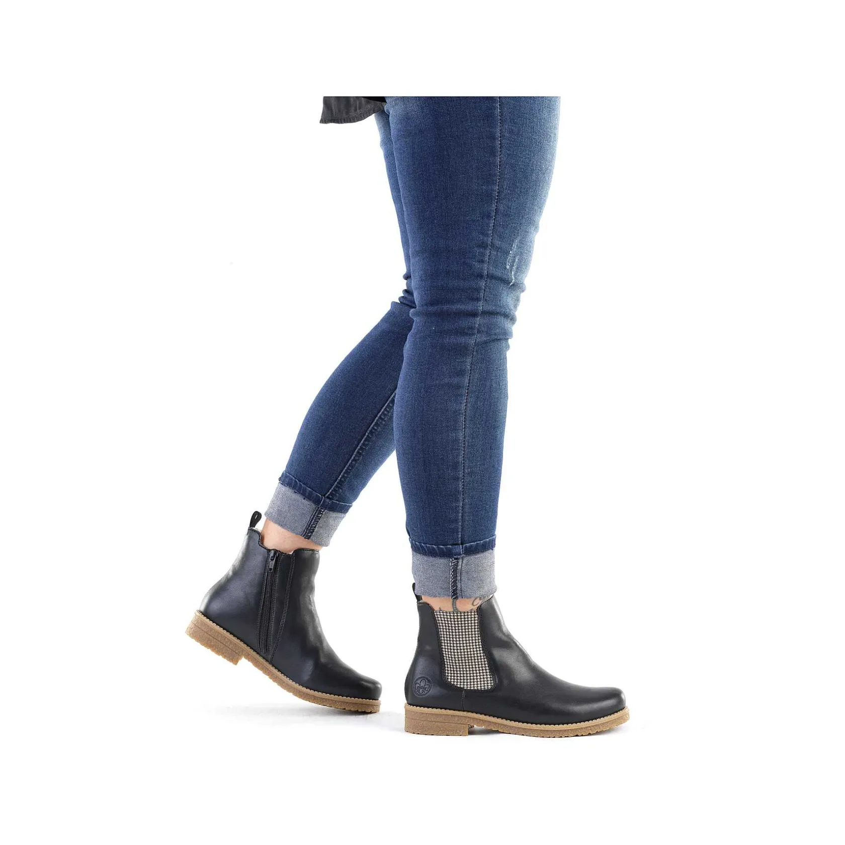 Rieker Ankle Boots & Boots-Women'S Chelsea Boots Jet Black