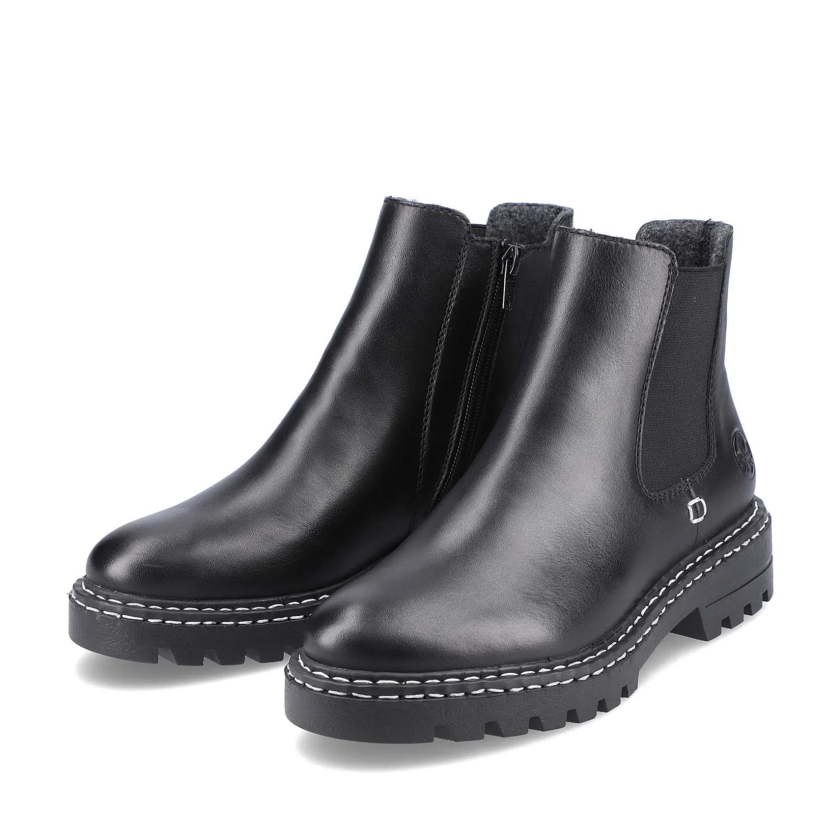 Rieker Ankle Boots & Boots-Women'S Chelsea Boots Jet Black