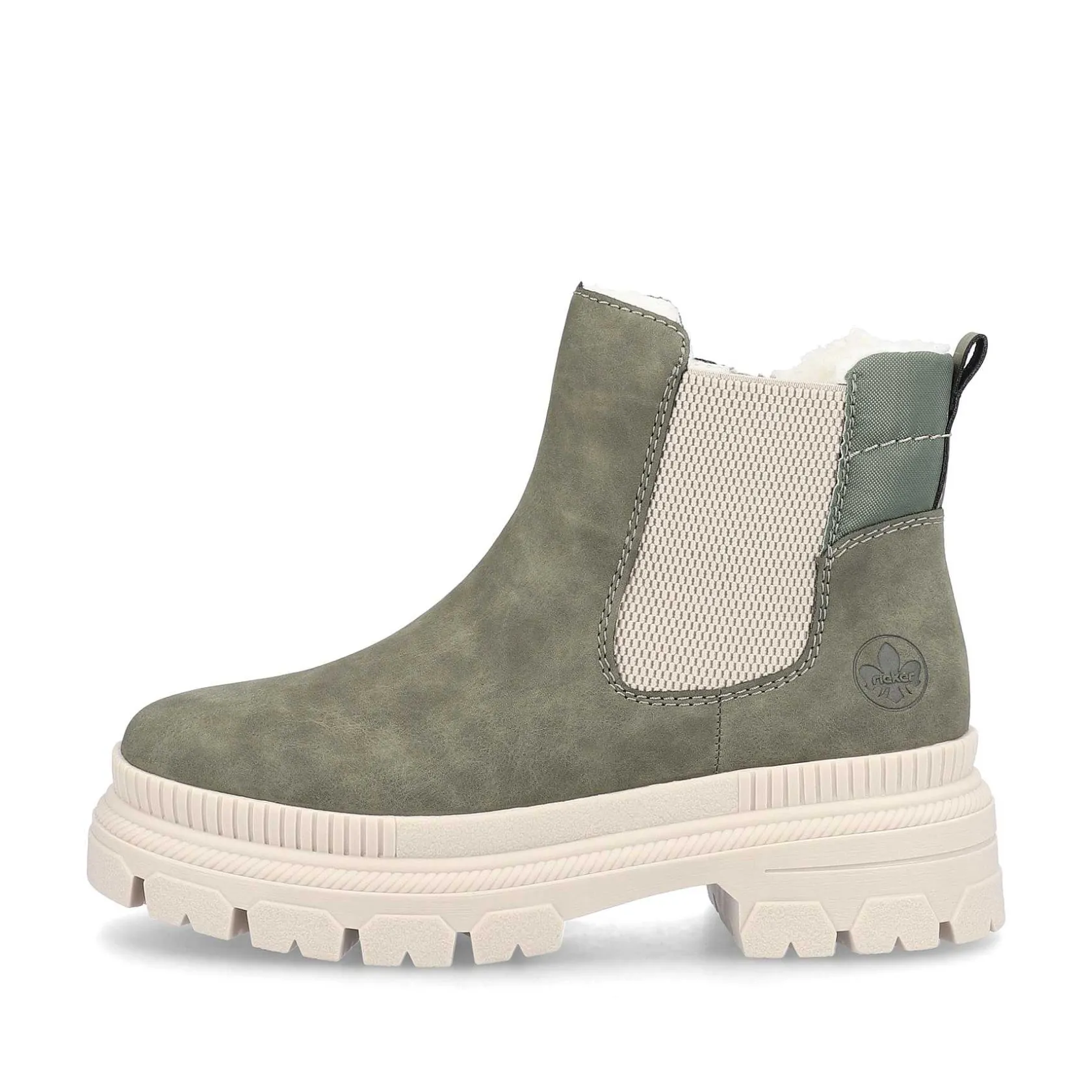 Rieker Ankle Boots & Boots-Women'S Chelsea Boots Olive Green