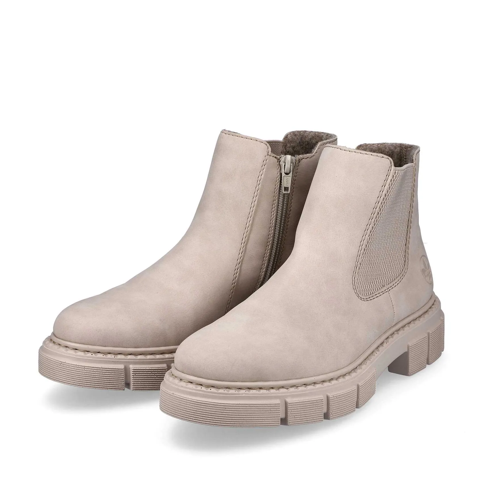 Rieker Ankle Boots & Boots-Women'S Chelsea Boots Cream Beige