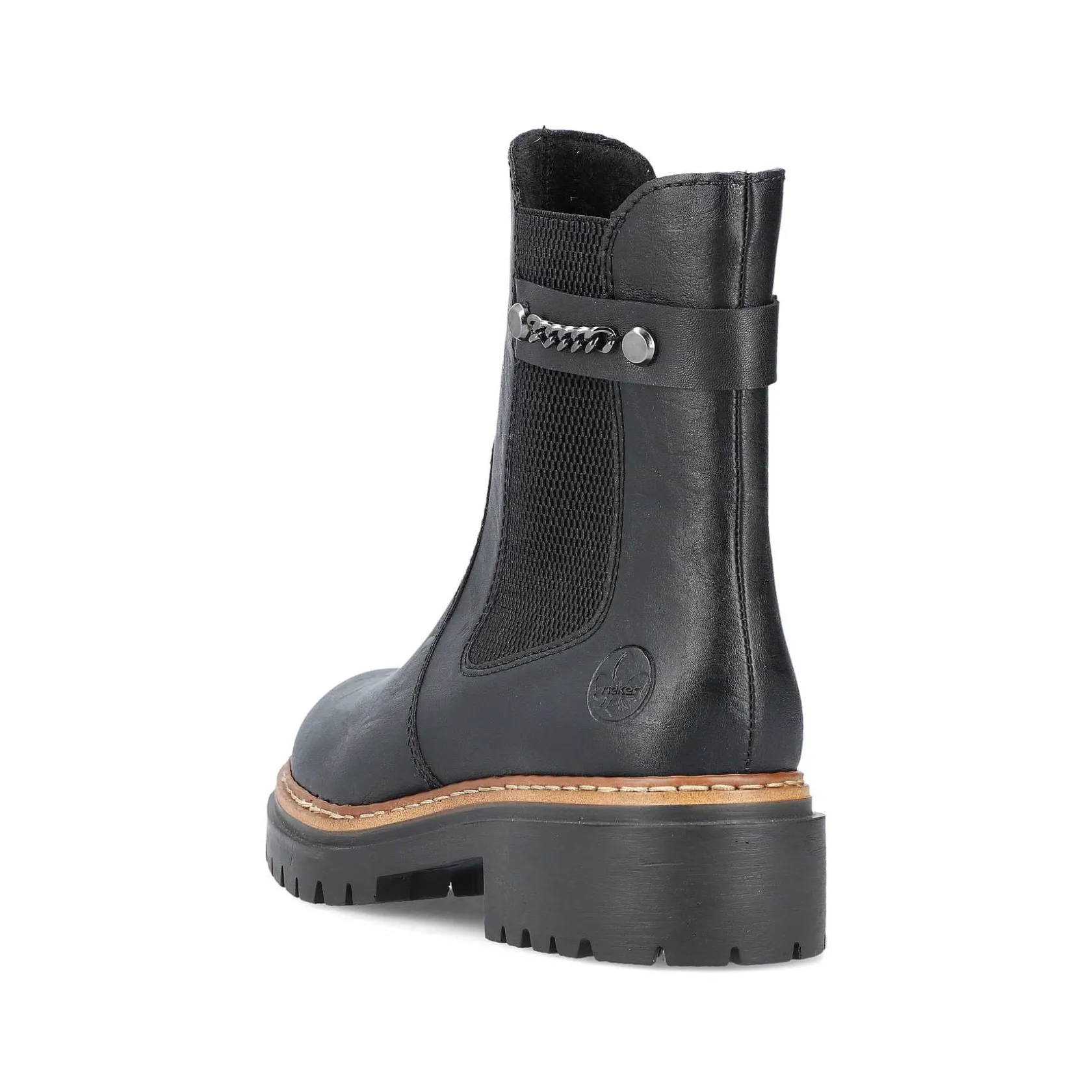 Rieker Ankle Boots & Boots-Women'S Chelsea Boots Asphalt Black