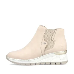 Rieker Ankle Boots & Boots-Women'S Chelsea Boots Cream Beige