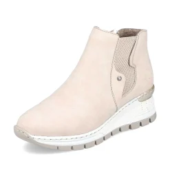 Rieker Ankle Boots & Boots-Women'S Chelsea Boots Cream Beige