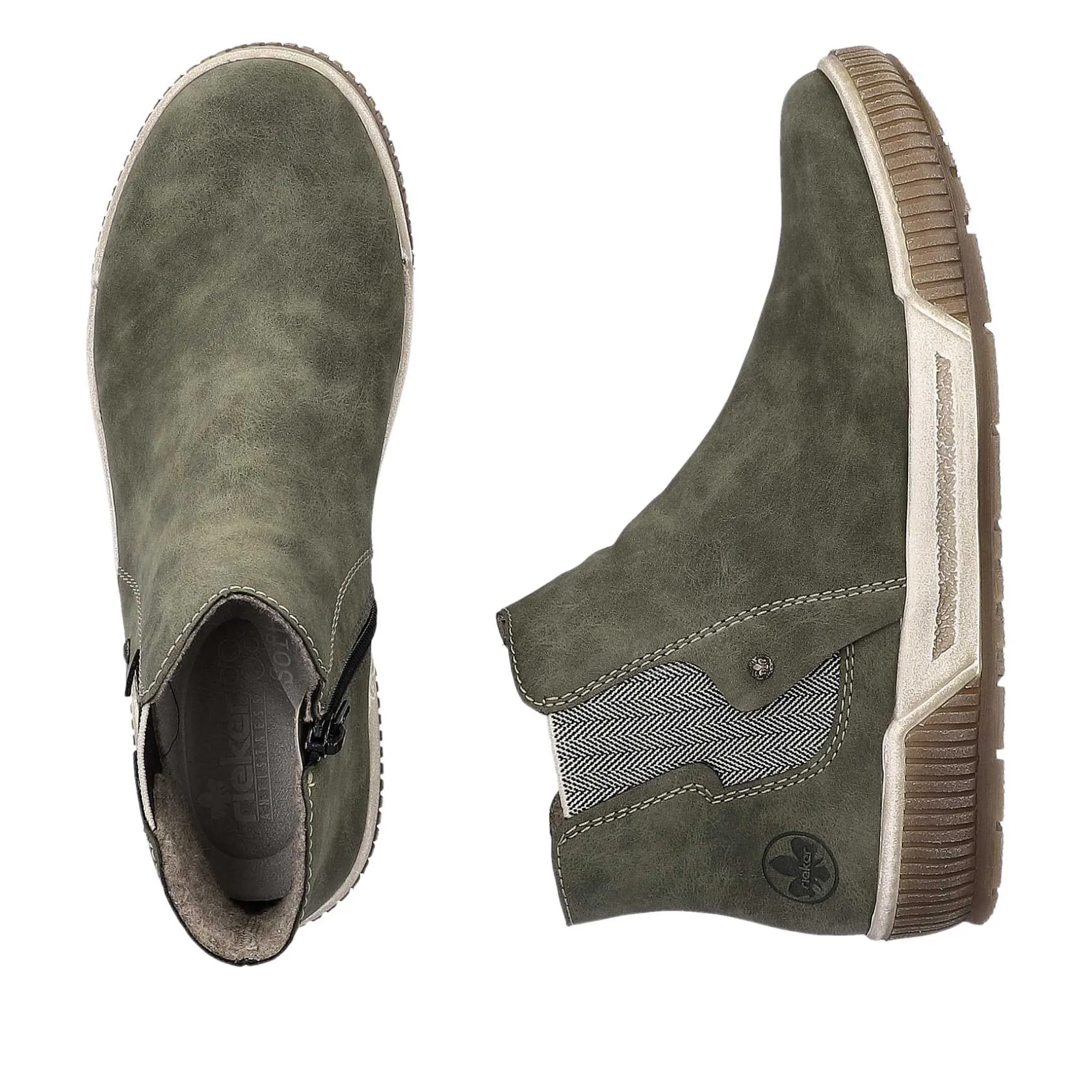 Rieker Ankle Boots & Boots-Women'S Chelsea Boots Khaki