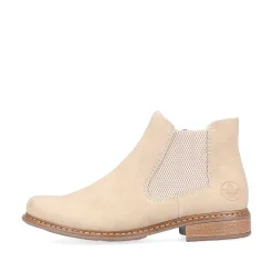 Rieker Ankle Boots & Boots-Women'S Chelsea Boots Sand Beige