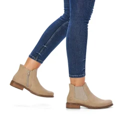 Rieker Ankle Boots & Boots-Women'S Chelsea Boots Sand Beige