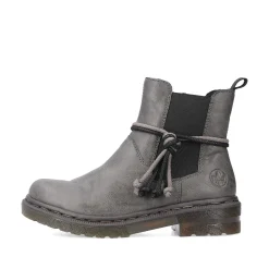 Rieker Ankle Boots & Boots-Women'S Chelsea Boots Silver Gray