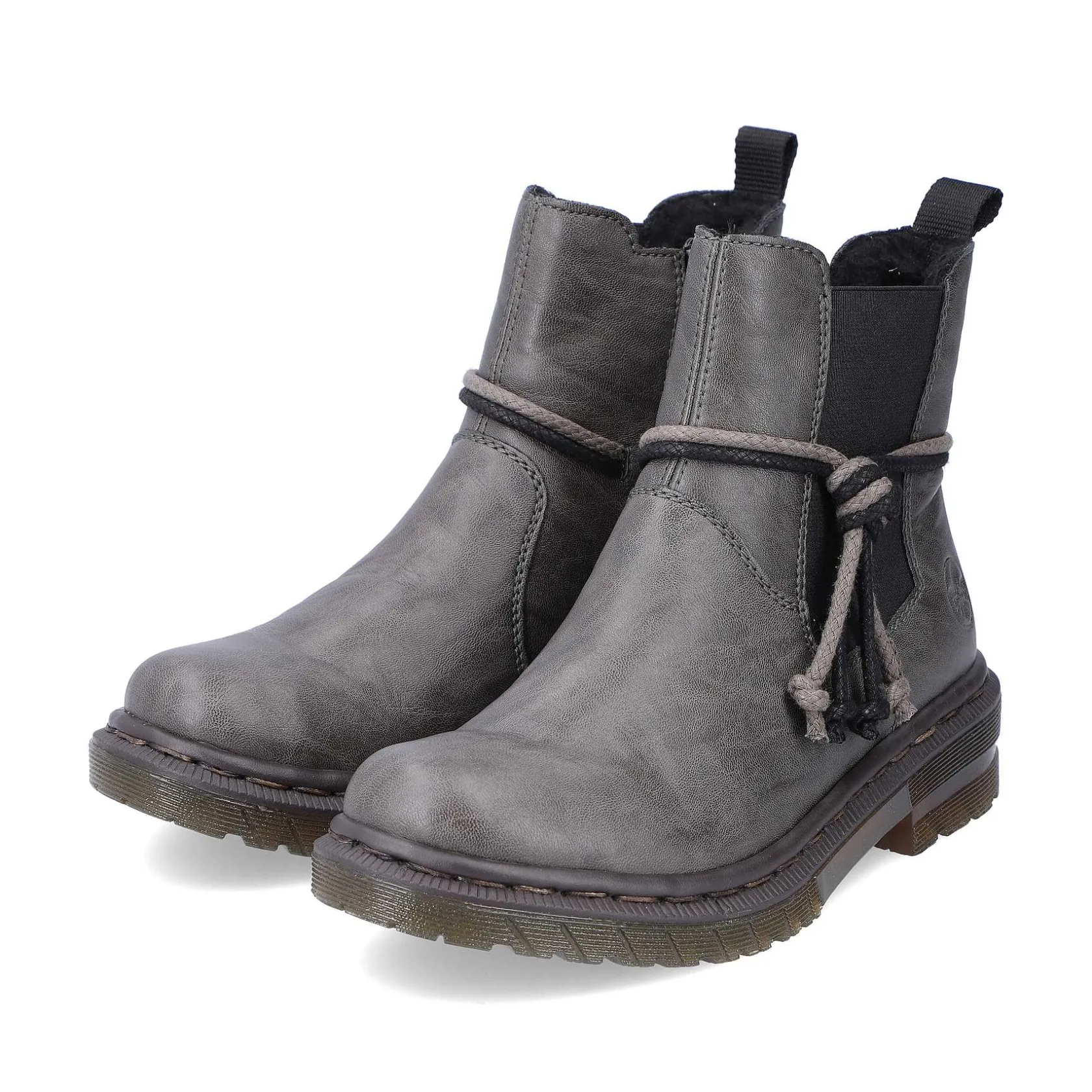 Rieker Ankle Boots & Boots-Women'S Chelsea Boots Silver Gray