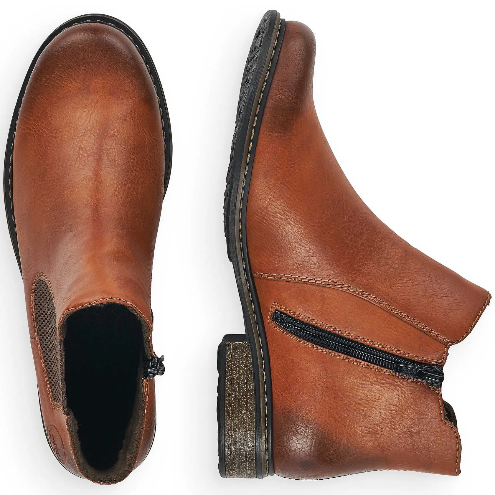 Rieker Ankle Boots & Boots-Women'S Chelsea Boots Nougat Brown