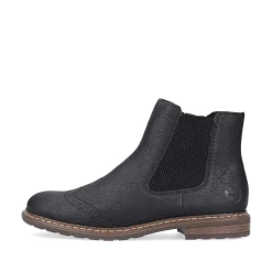 Rieker Ankle Boots & Boots-Women'S Chelsea Boots Asphalt Black