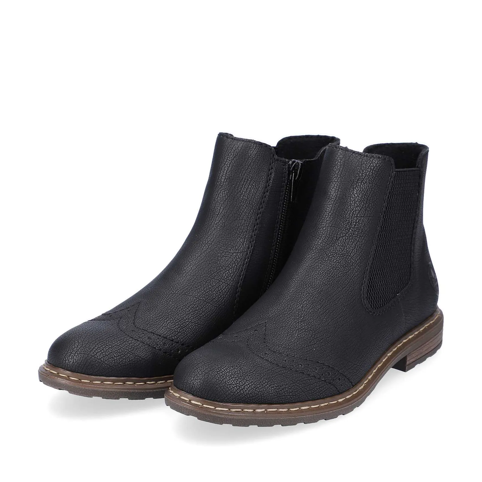 Rieker Ankle Boots & Boots-Women'S Chelsea Boots Asphalt Black