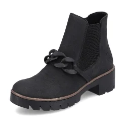 Rieker Ankle Boots & Boots-Women'S Chelsea Boots Jet Black