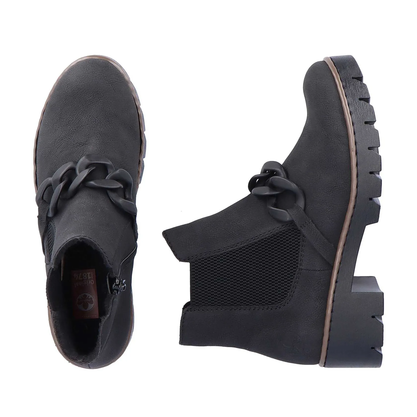 Rieker Ankle Boots & Boots-Women'S Chelsea Boots Jet Black