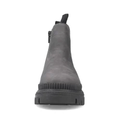 Rieker Ankle Boots & Boots-Women'S Chelsea Boots Granite Gray-Black