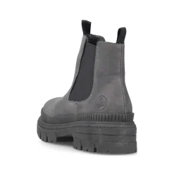 Rieker Ankle Boots & Boots-Women'S Chelsea Boots Granite Gray-Black
