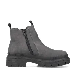 Rieker Ankle Boots & Boots-Women'S Chelsea Boots Granite Gray-Black
