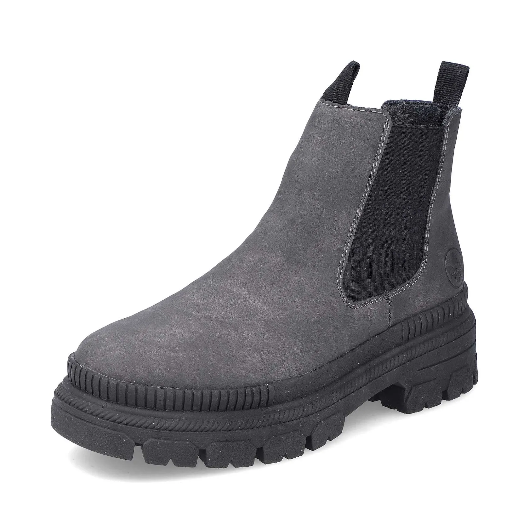 Rieker Ankle Boots & Boots-Women'S Chelsea Boots Granite Gray-Black