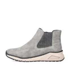 Rieker Ankle Boots & Boots-Women'S Chelsea Boots Silver Gray
