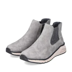 Rieker Ankle Boots & Boots-Women'S Chelsea Boots Silver Gray