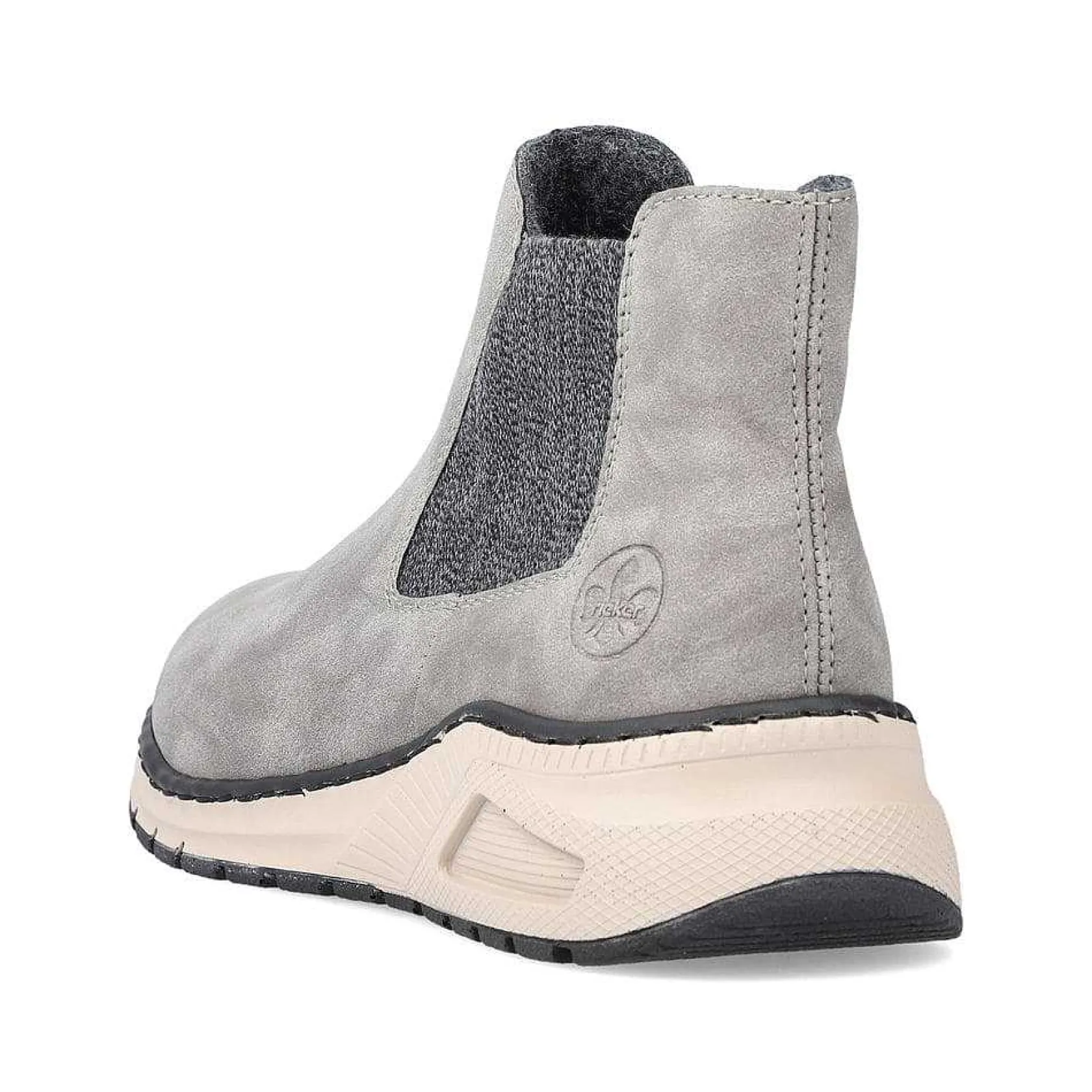 Rieker Ankle Boots & Boots-Women'S Chelsea Boots Silver Gray