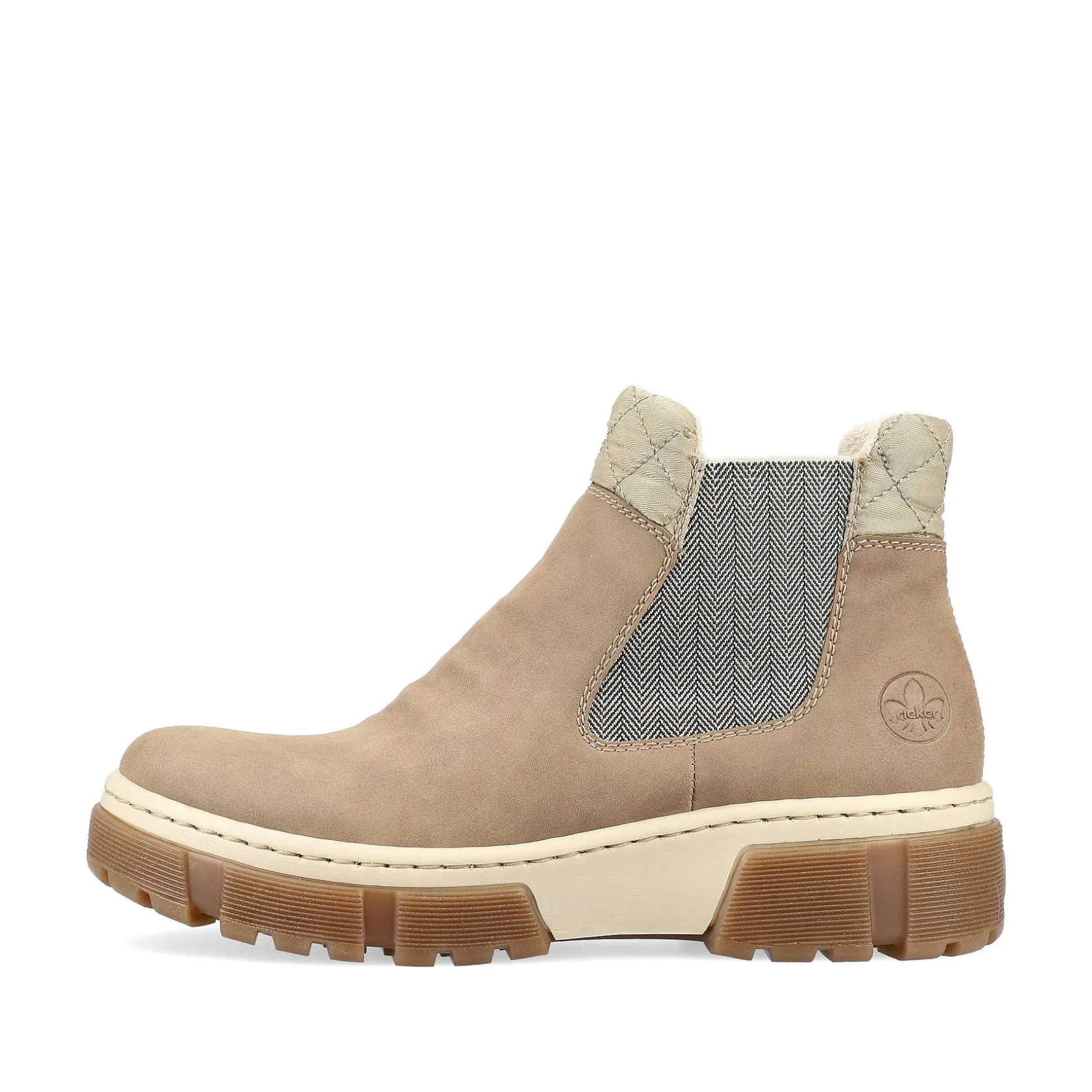 Rieker Ankle Boots & Boots-Women'S Chelsea Boots Cream Beige