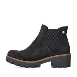 Rieker Ankle Boots & Boots-Women'S Chelsea Boots Graphite Black