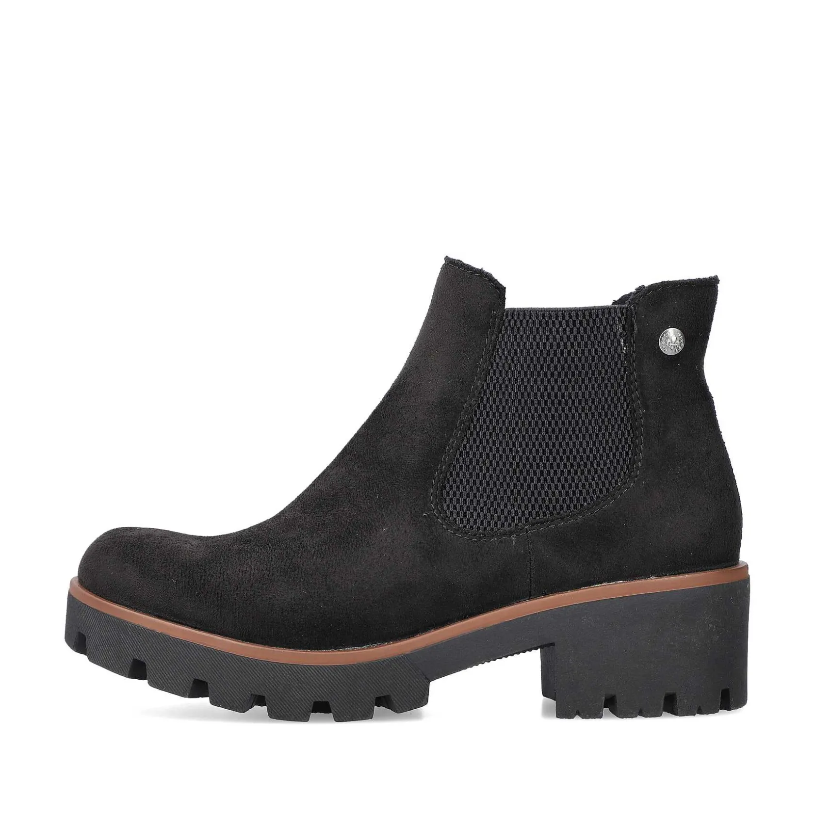 Rieker Ankle Boots & Boots-Women'S Chelsea Boots Graphite Black