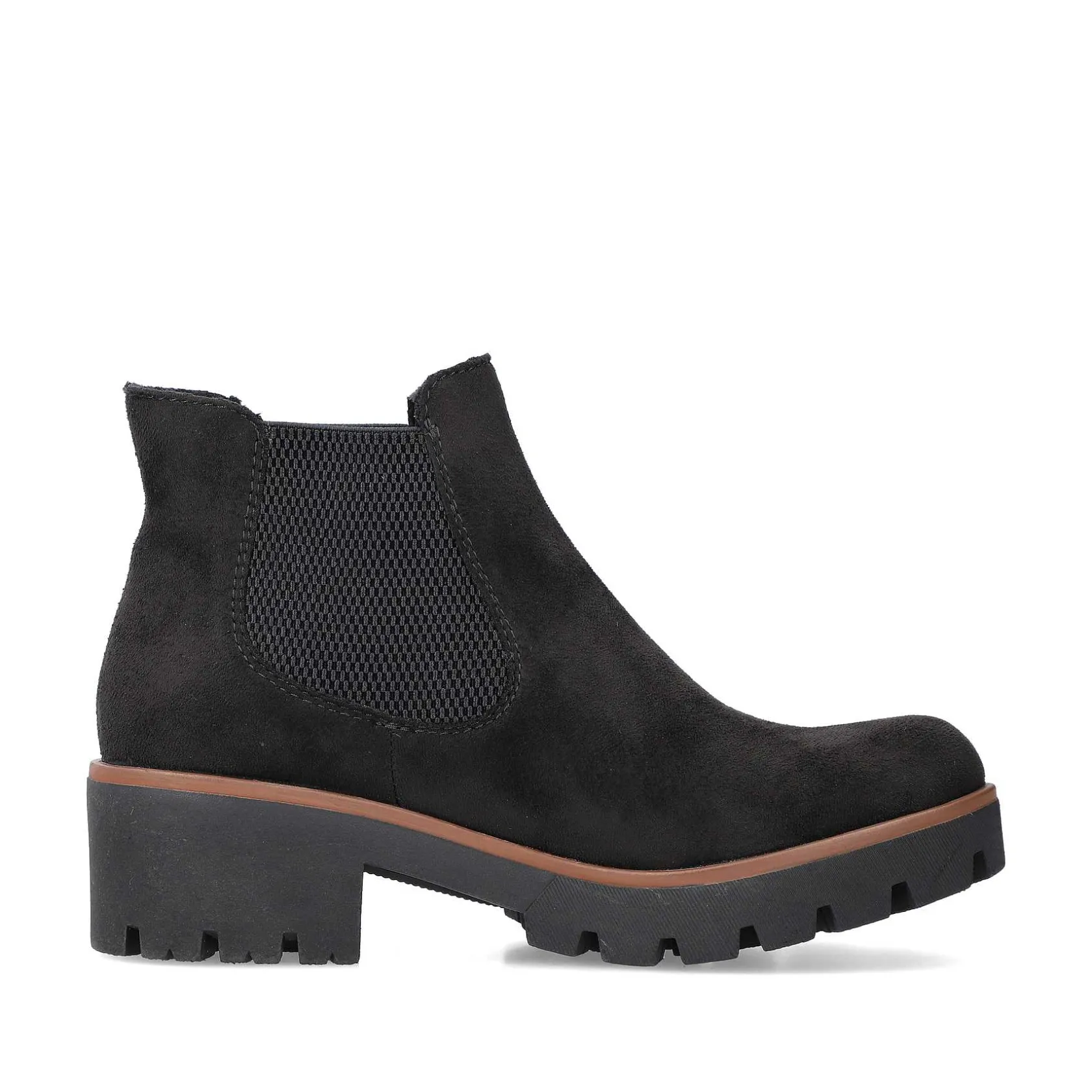 Rieker Ankle Boots & Boots-Women'S Chelsea Boots Graphite Black