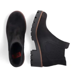 Rieker Ankle Boots & Boots-Women'S Chelsea Boots Graphite Black