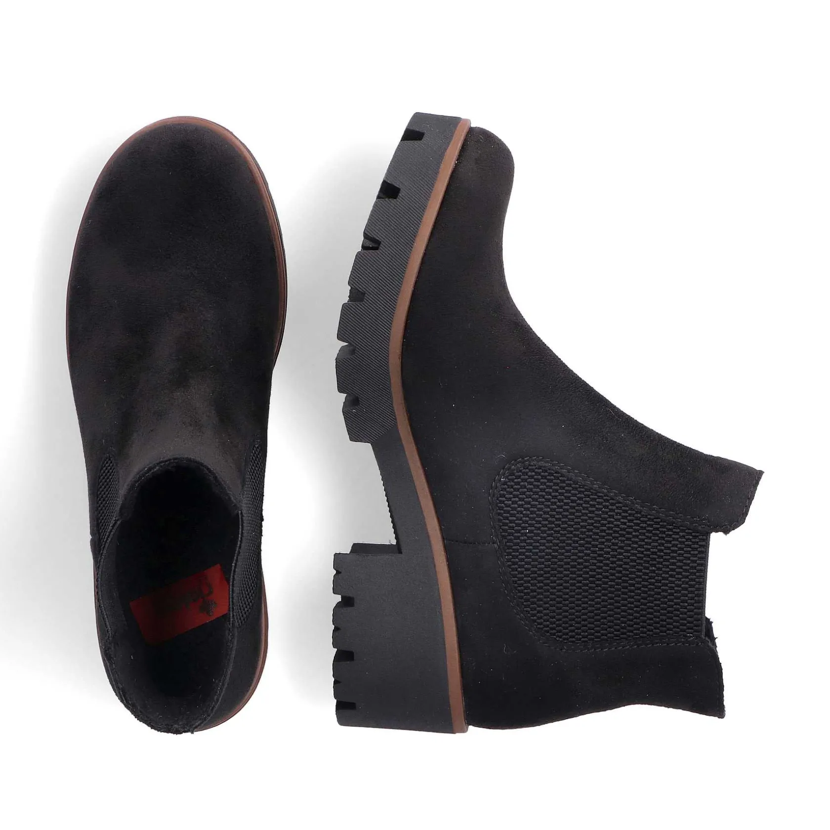 Rieker Ankle Boots & Boots-Women'S Chelsea Boots Graphite Black