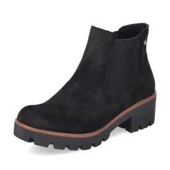 Rieker Ankle Boots & Boots-Women'S Chelsea Boots Graphite Black